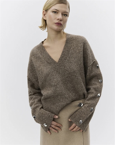 Day Birger et Mikkelsen - Solange Cozy Days Strik - Wren Melange